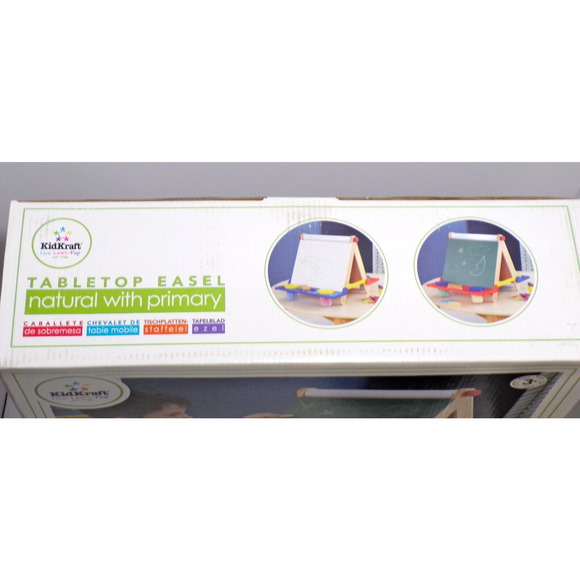 KidKraft TableTop Easel / Dry Erase / Chalkboard / Paper Roll - NEW IN BOX - Picture 3 of 3